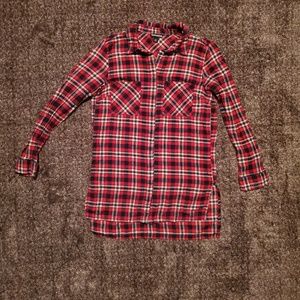 Plaid button up shirt